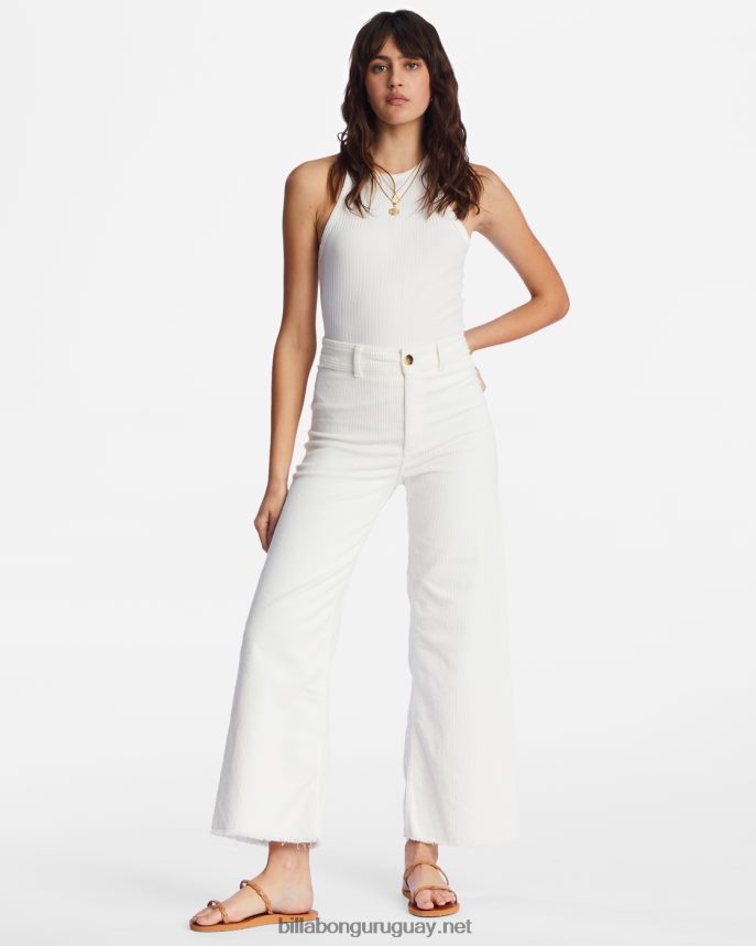 pantalones anchos de caída libre mujer cristal de sal DR68442018 Billabong