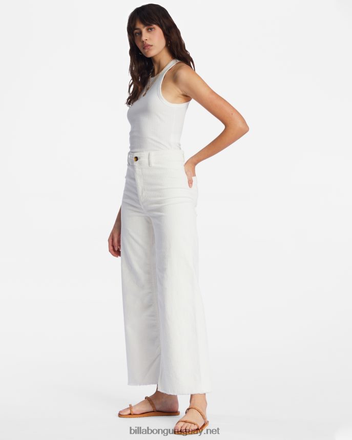 pantalones anchos de caída libre mujer cristal de sal DR68442018 Billabong