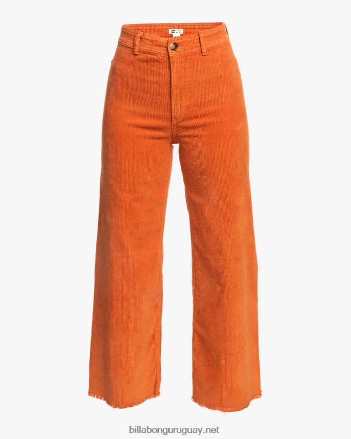 pantalones anchos de caída libre mujer ladrillo DR68441966 Billabong