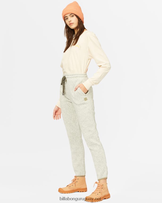 pantalones de chándal tipo jogger a/div roam free mujer brezo gris DR68442307 Billabong