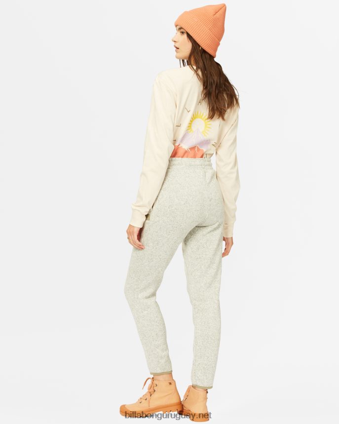 pantalones de chándal tipo jogger a/div roam free mujer brezo gris DR68442307 Billabong