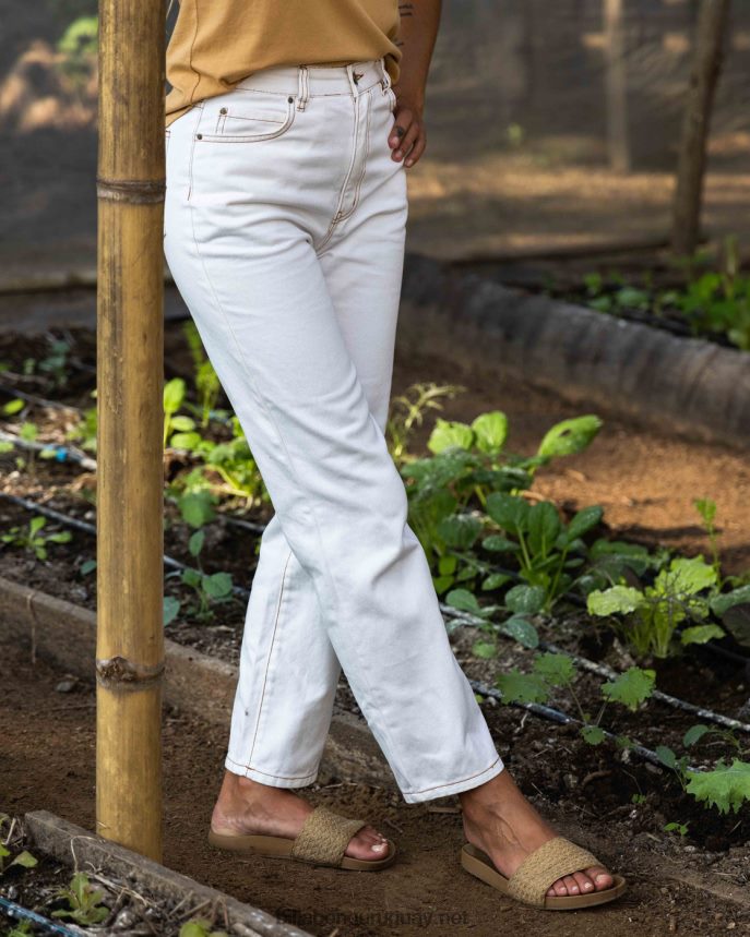 pantalones de mezclilla descarados mujer natural DR68442381 Billabong