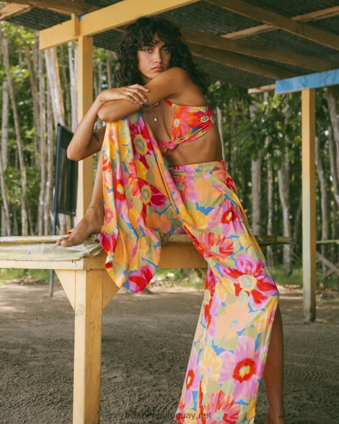 pantalones florales de espíritu dividido mujer multi DR68441822 Billabong