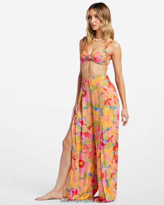 pantalones florales de espíritu dividido mujer multi DR68441822 Billabong