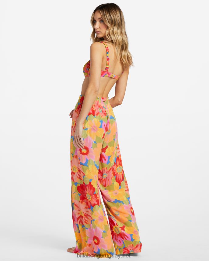 pantalones florales de espíritu dividido mujer multi DR68441822 Billabong
