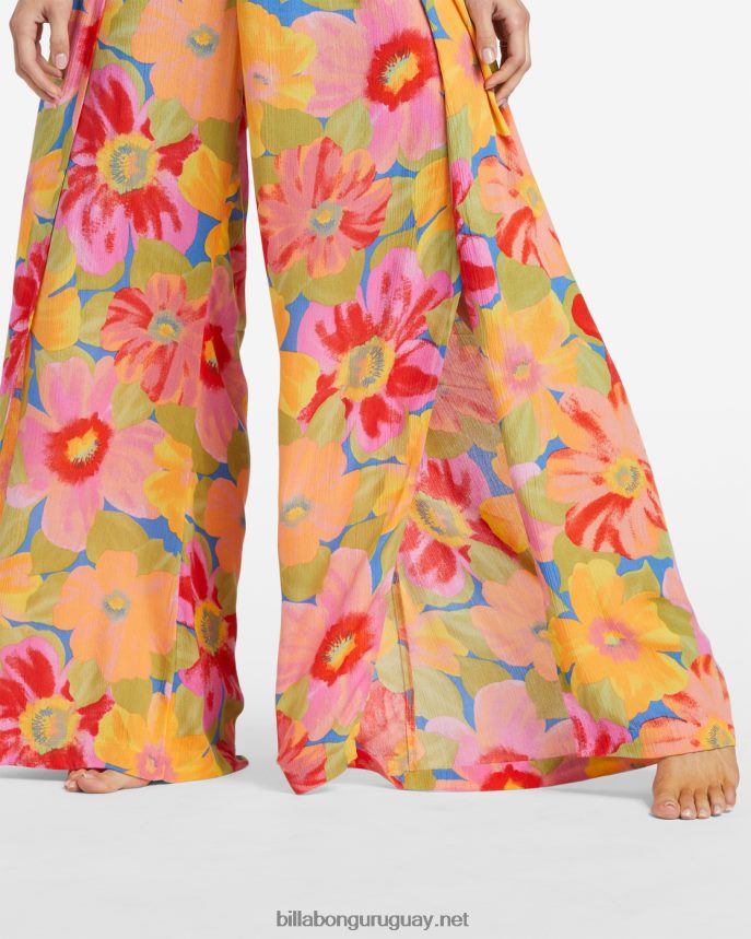 pantalones florales de espíritu dividido mujer multi DR68441822 Billabong
