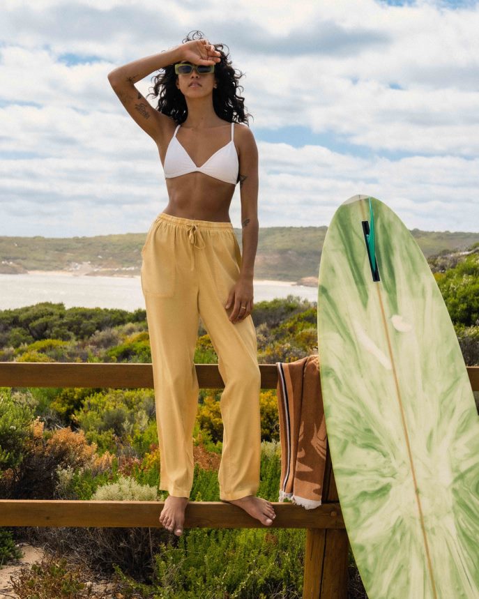 pantalones tejidos de playa mujer Costa Dorada DR68442196 Billabong