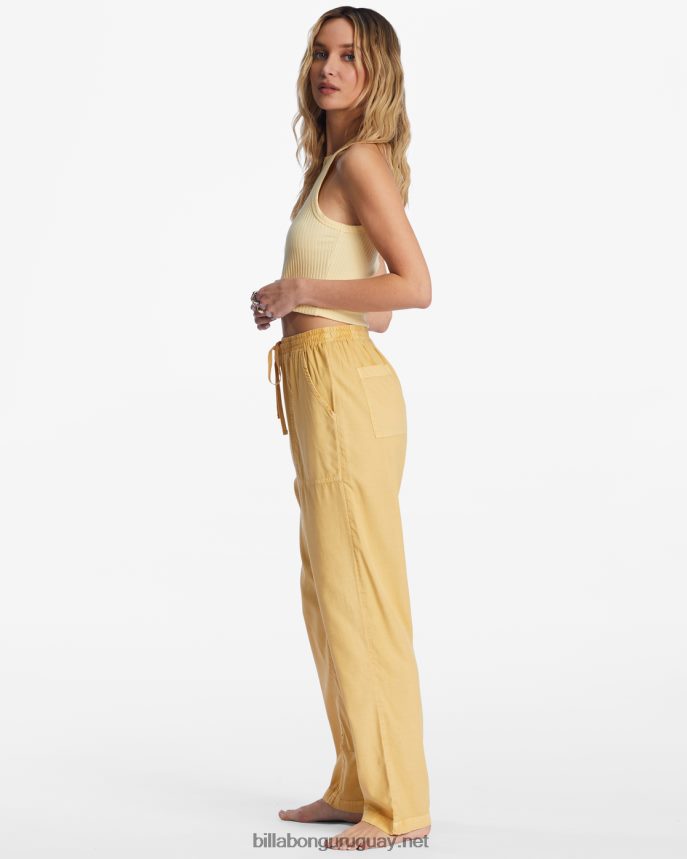pantalones tejidos de playa mujer Costa Dorada DR68442196 Billabong
