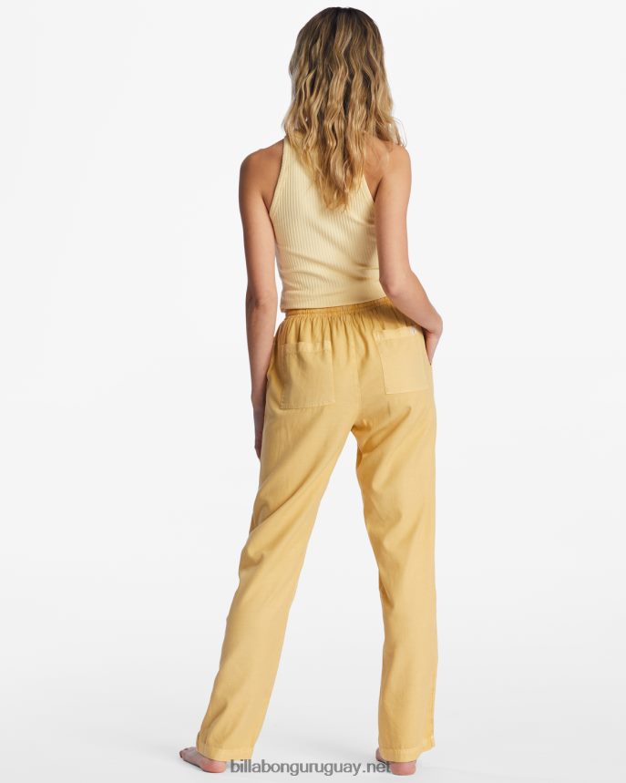 pantalones tejidos de playa mujer Costa Dorada DR68442196 Billabong