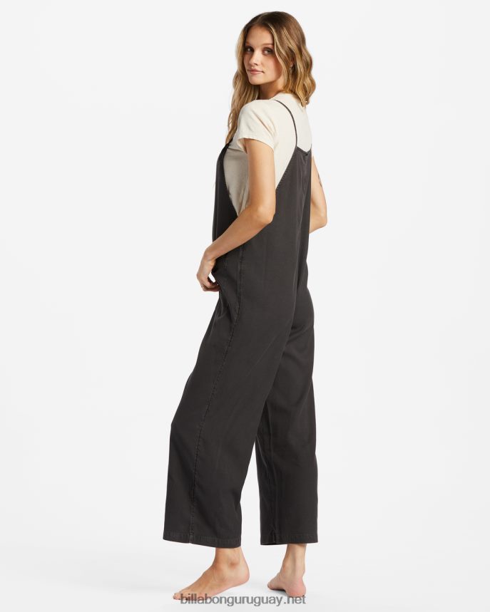 peto de pernera ancha beach cruiser mujer apagado negro DR68441750 Billabong