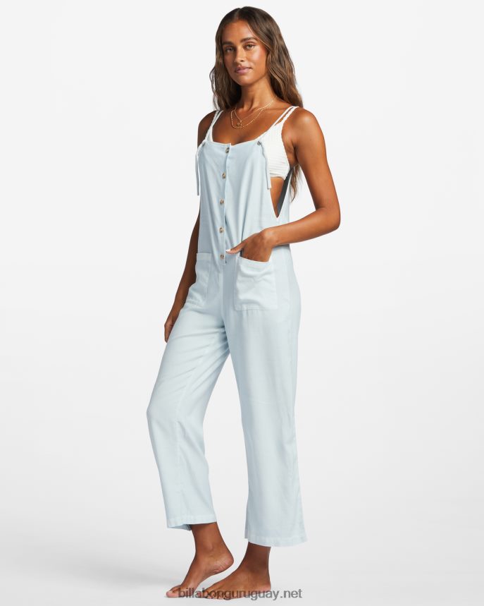 peto de pernera ancha beach cruiser mujer cambray ligero DR68441821 Billabong