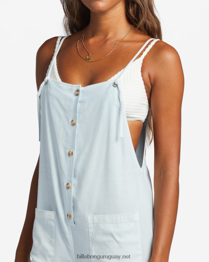 peto de pernera ancha beach cruiser mujer cambray ligero DR68441821 Billabong