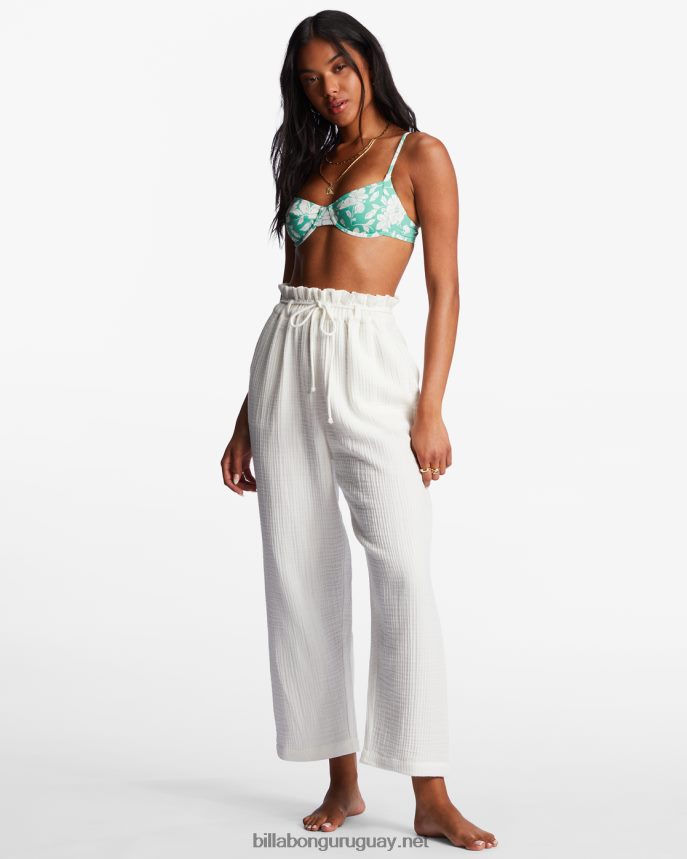vagar en pantalones de bolsa de papel mujer cristal de sal DR68442198 Billabong
