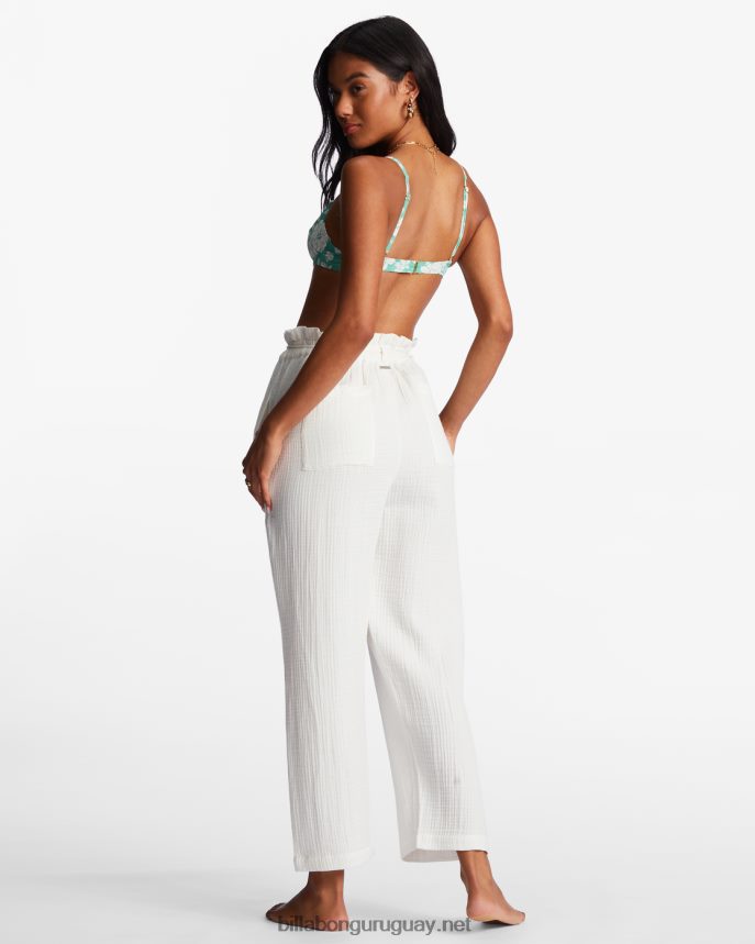 vagar en pantalones de bolsa de papel mujer cristal de sal DR68442198 Billabong
