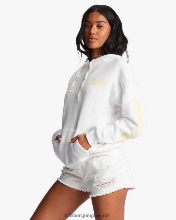 bollos todo el día sudadera con capucha mujer cristal de sal DR68442169 Billabong