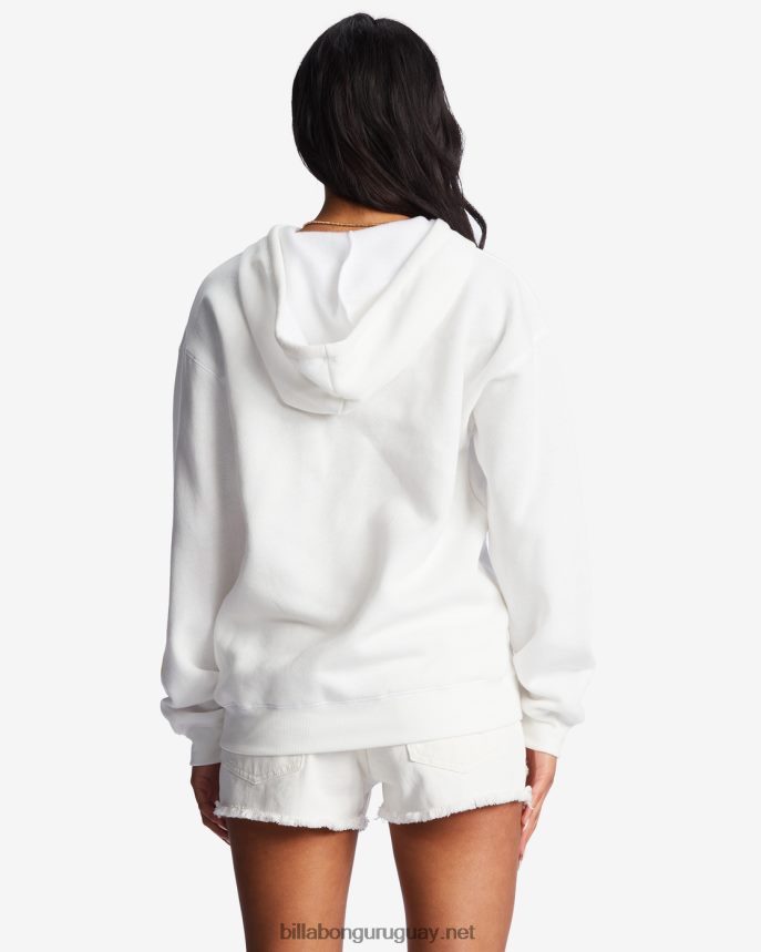 bollos todo el día sudadera con capucha mujer cristal de sal DR68442169 Billabong