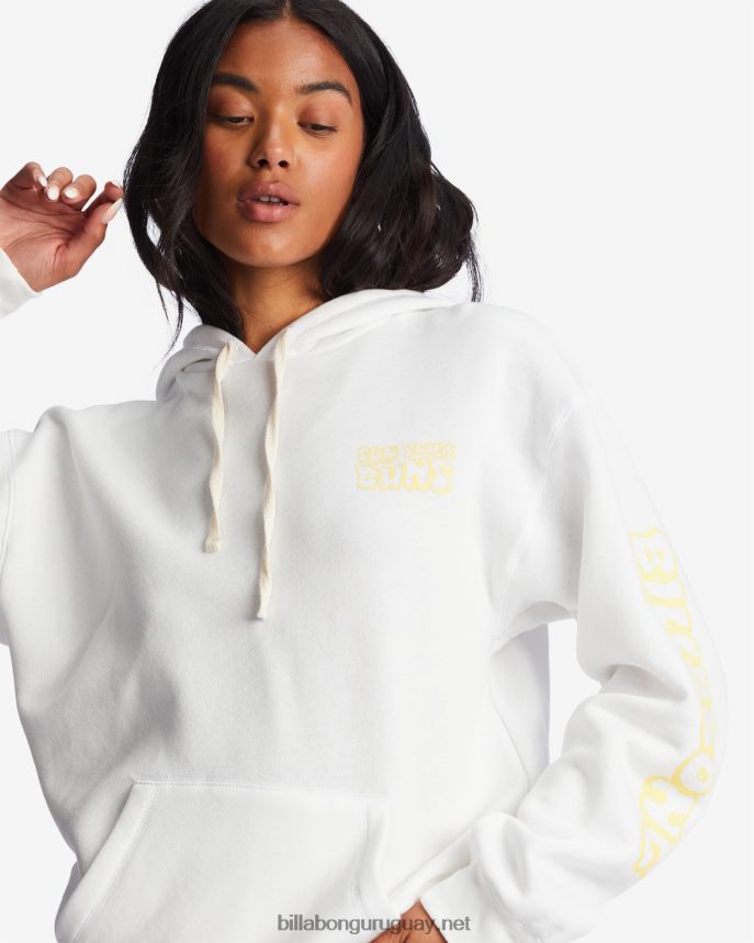 bollos todo el día sudadera con capucha mujer cristal de sal DR68442169 Billabong