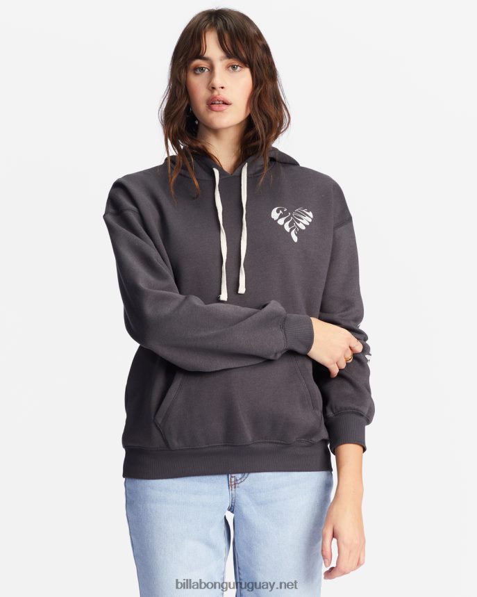 dar amor sudadera con gráfico mujer apagado negro DR68442223 Billabong
