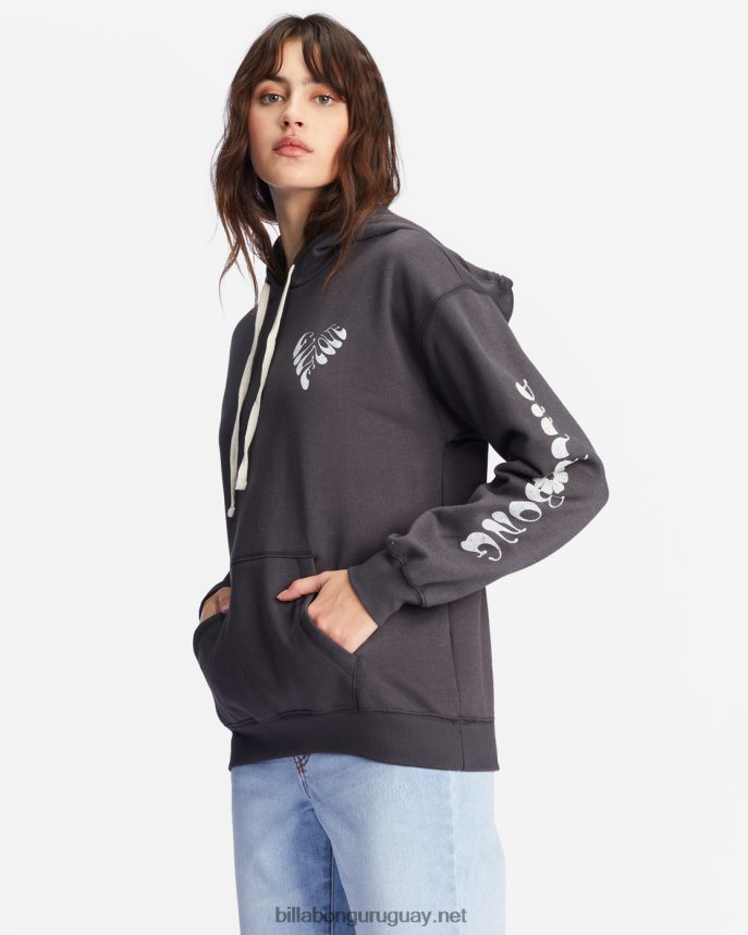 dar amor sudadera con gráfico mujer apagado negro DR68442223 Billabong