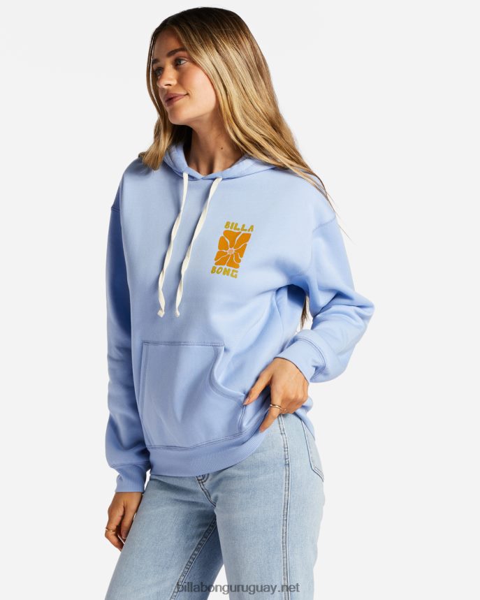 en la sudadera con capucha del jardín mujer de la nada DR68442079 Billabong