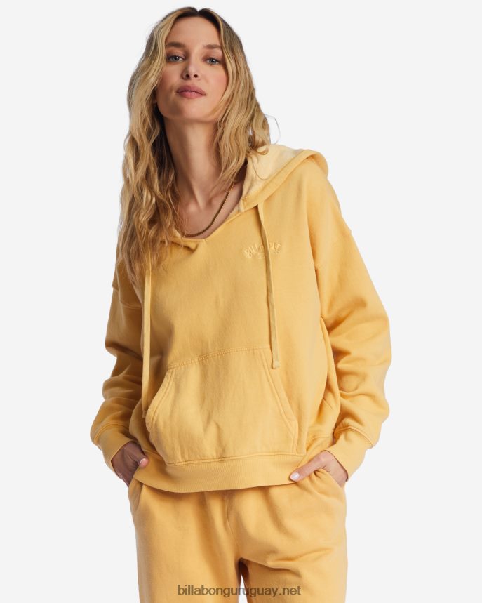 siempre sábado sudadera con capucha mujer Costa Dorada DR68442185 Billabong