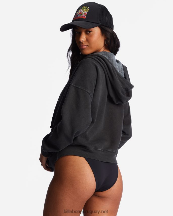 siempre sábado sudadera con capucha mujer arenas negras DR68442017 Billabong