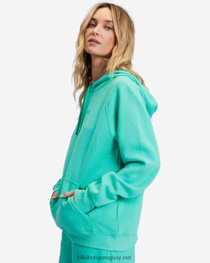 sudadera con capucha Legacy 2.0 mujer verde tropical DR68442367 Billabong