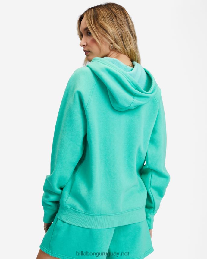 sudadera con capucha Legacy 2.0 mujer verde tropical DR68442367 Billabong