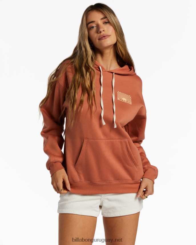 sudadera con capucha suns up mujer alheña DR68442043 Billabong