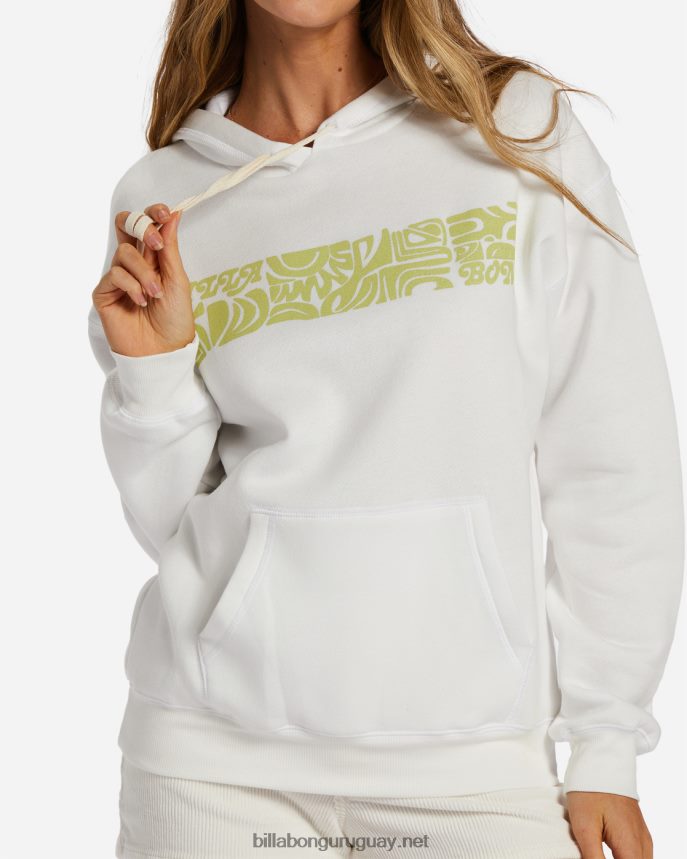 sudadera con capucha tiki bloom mujer cristal de sal DR68442081 Billabong