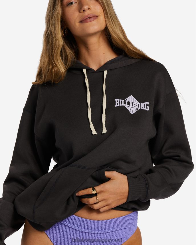 sudadera nacida en la playa mujer apagado negro DR68442066 Billabong