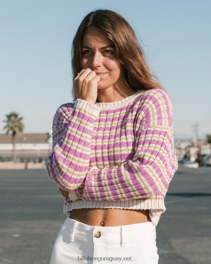 en un suéter acogedor aturdido mujer orquídea brillante DR68442194 Billabong