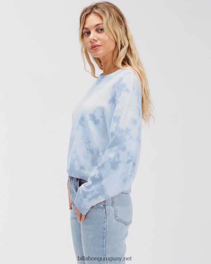jersey de cuello redondo bajo el sol mujer dulce azul DR68442300 Billabong