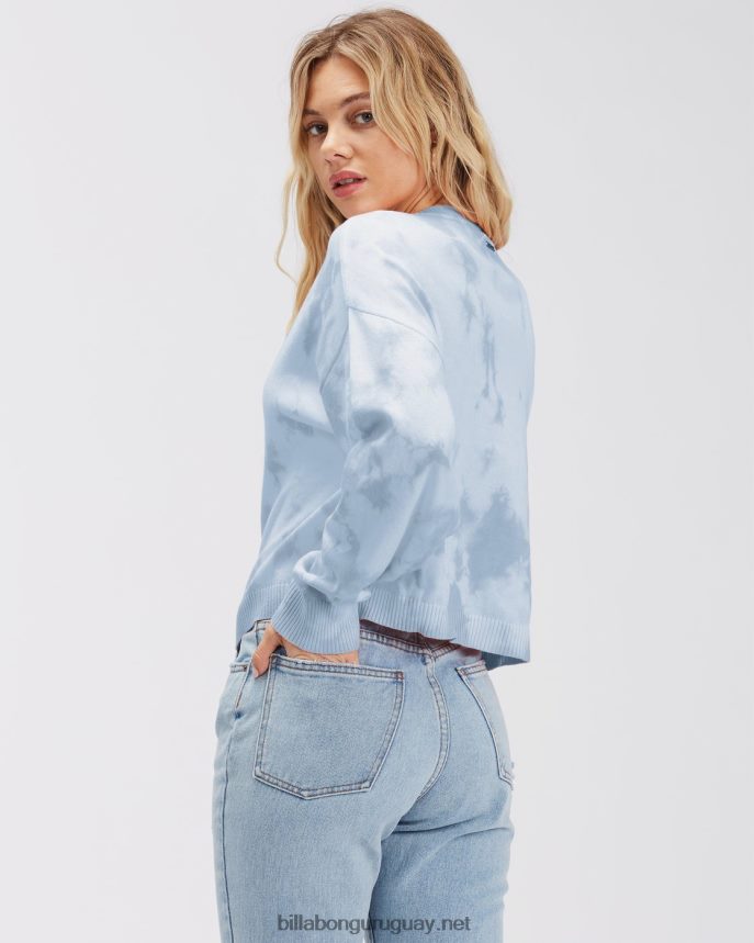 jersey de cuello redondo bajo el sol mujer dulce azul DR68442300 Billabong