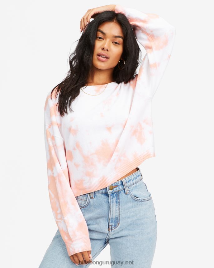 jersey de cuello redondo bajo el sol mujer melón DR68442328 Billabong