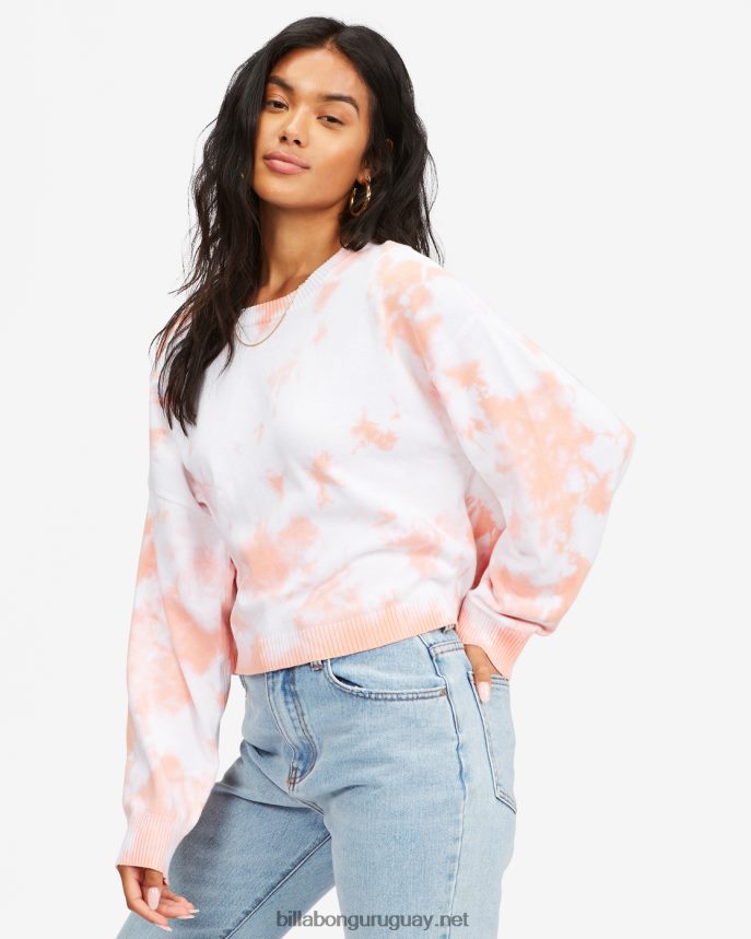 jersey de cuello redondo bajo el sol mujer melón DR68442328 Billabong