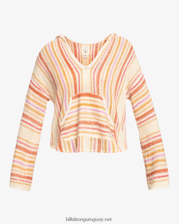suéter con capucha de playa baja mujer amapola brillante DR68442006 Billabong
