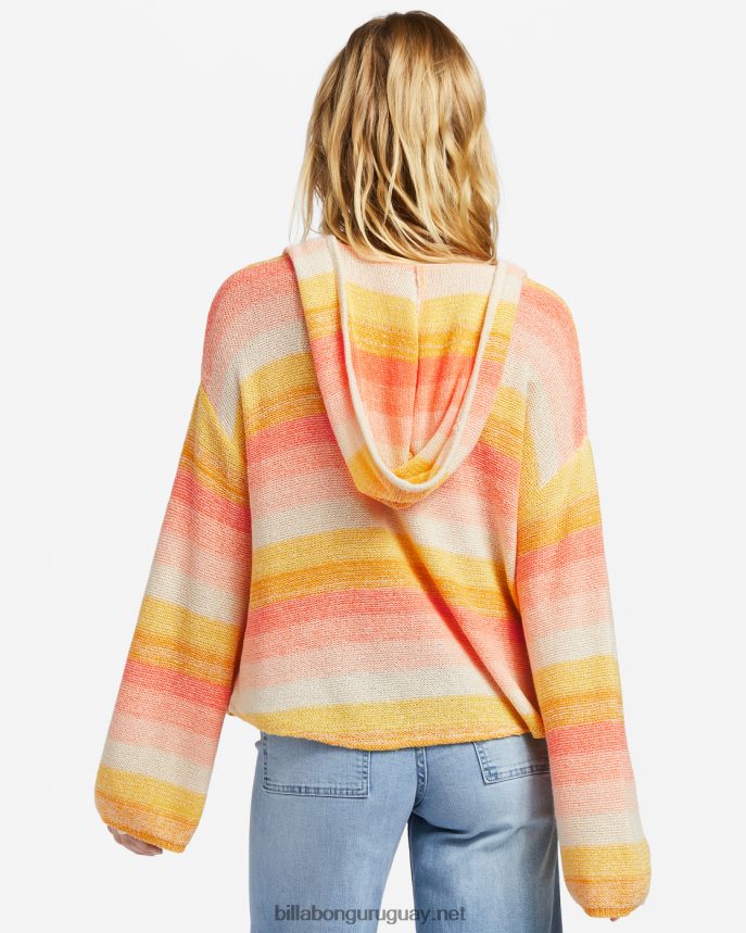 suéter con capucha de playa baja mujer pastel de durazno DR68441862 Billabong