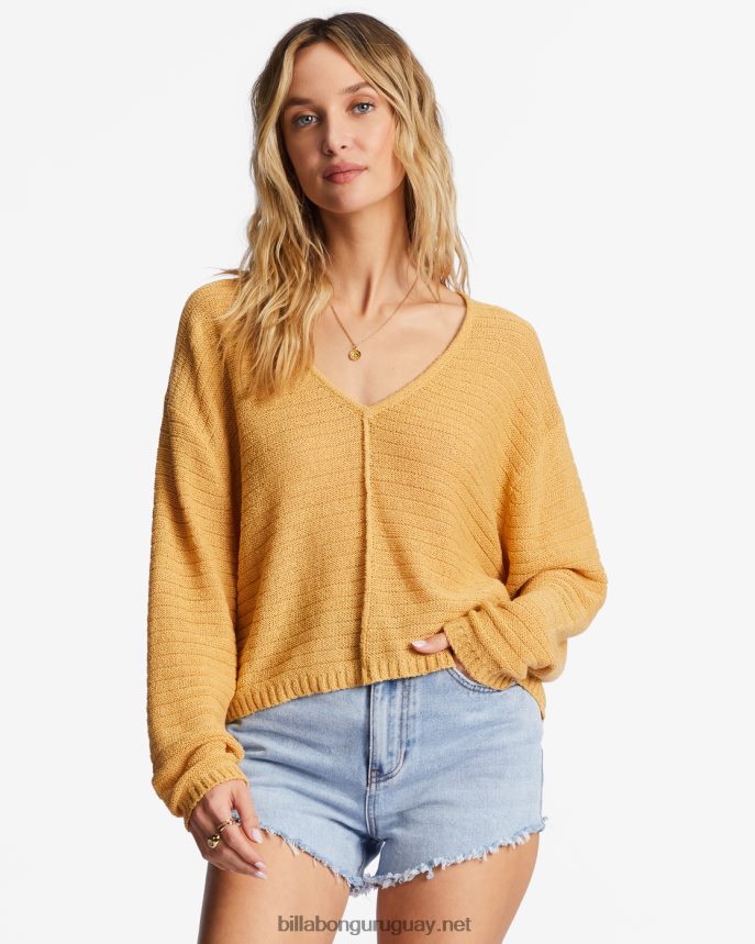 suéter de todos los días mujer Costa Dorada DR68442139 Billabong