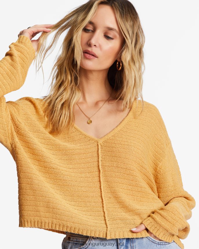 suéter de todos los días mujer Costa Dorada DR68442139 Billabong