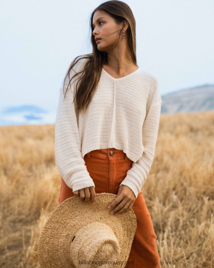 suéter de todos los días mujer gorra blanca DR68442014 Billabong