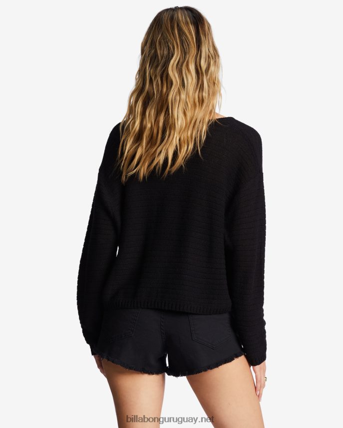 suéter de todos los días mujer guijarro negro DR68442003 Billabong