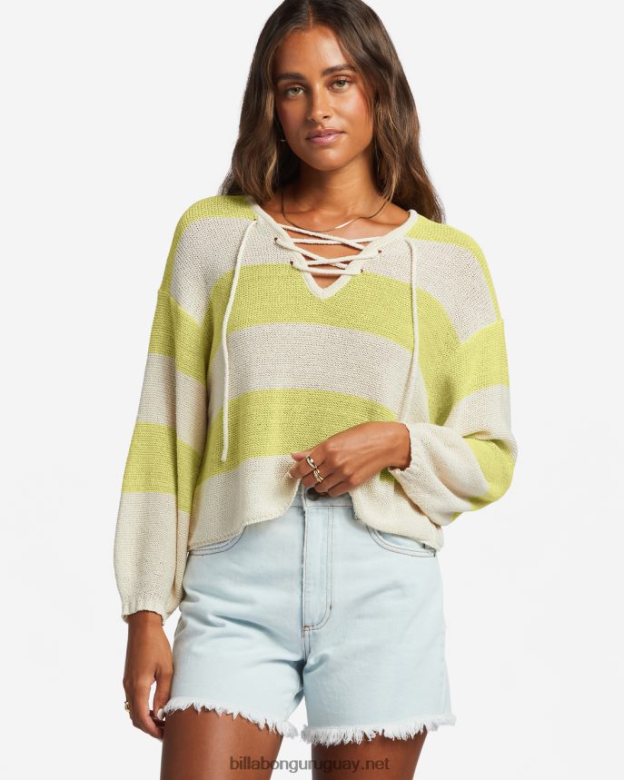 tan dulce sudadera con capucha mujer lima claro DR68441872 Billabong