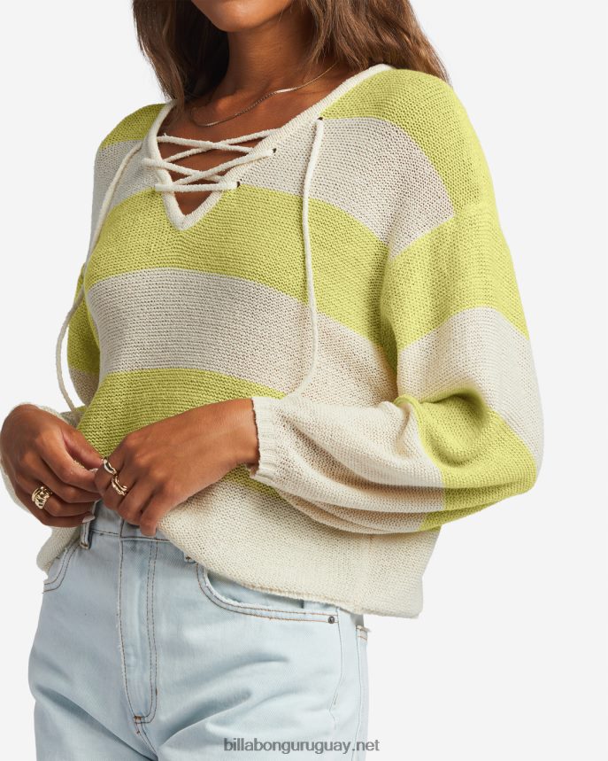 tan dulce sudadera con capucha mujer lima claro DR68441872 Billabong