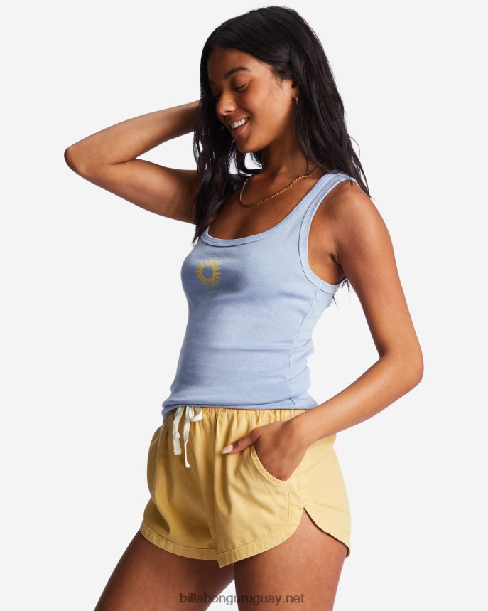 Camiseta de tirantes justo a tiempo mujer buenas mareas DR68442110 Billabong