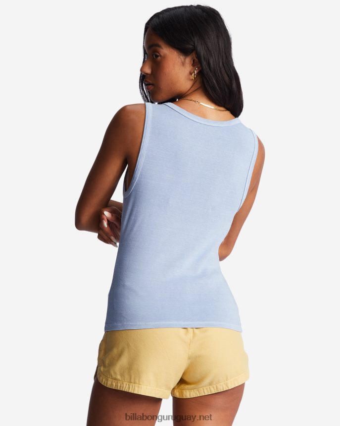 Camiseta de tirantes justo a tiempo mujer buenas mareas DR68442110 Billabong