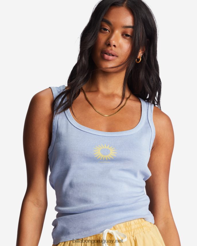 Camiseta de tirantes justo a tiempo mujer buenas mareas DR68442110 Billabong