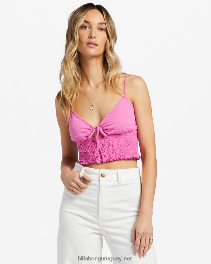 camiseta rayo de sol mujer fucsia coqueta DR68441805 Billabong