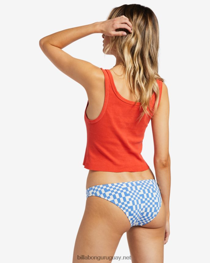 camiseta sin mangas amigo mahalo mujer aloha rojo DR68441915 Billabong