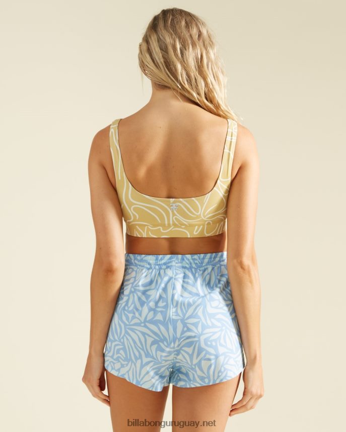 camiseta sin mangas con sujetador cumbre a/div mujer musgo dulce DR68441736 Billabong